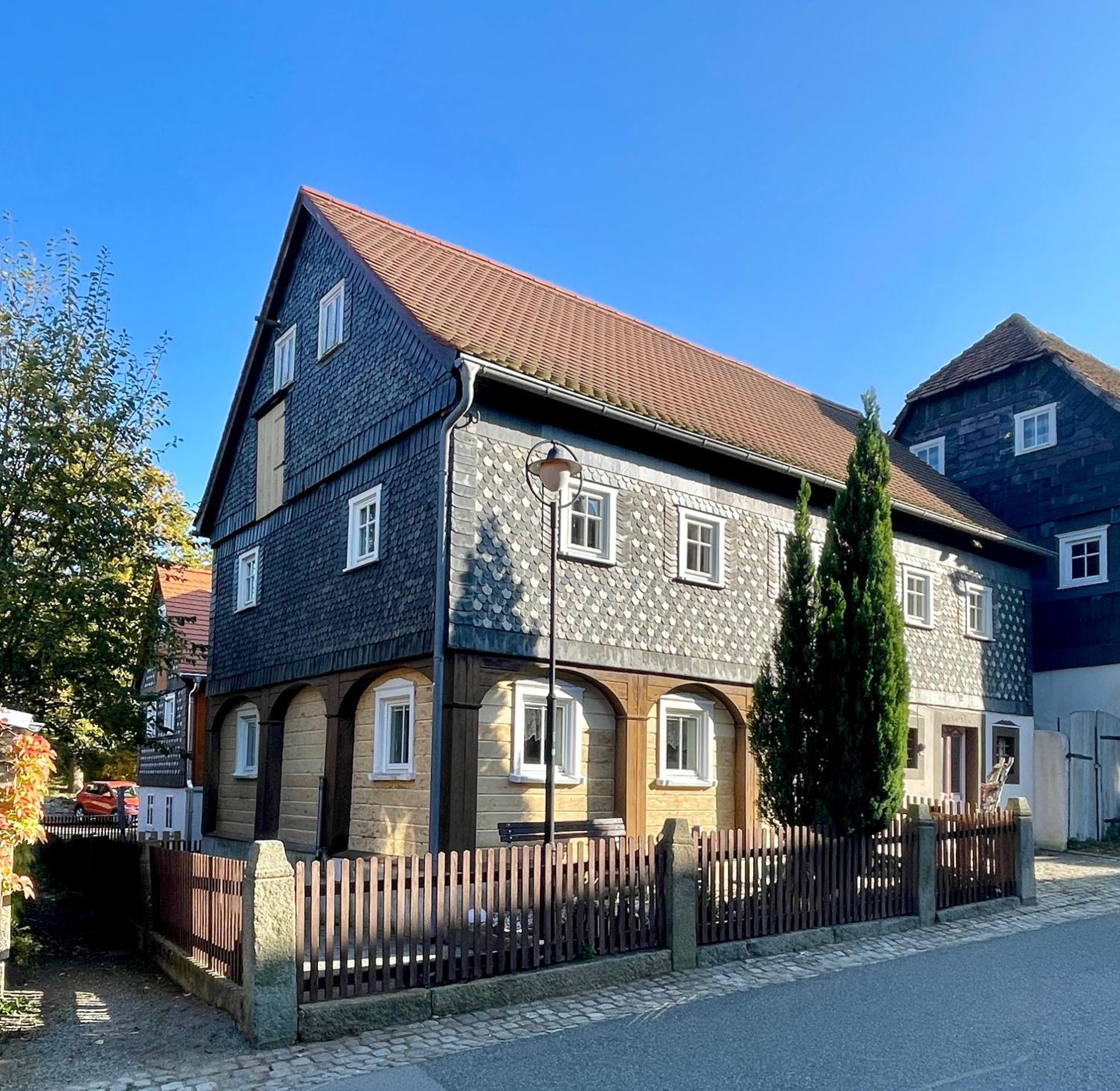 Haus Emma, Im Herzen Der Oberlausitz Kottmar Ngoại thất bức ảnh